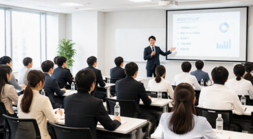 研修教育をイメージした学習風景写真